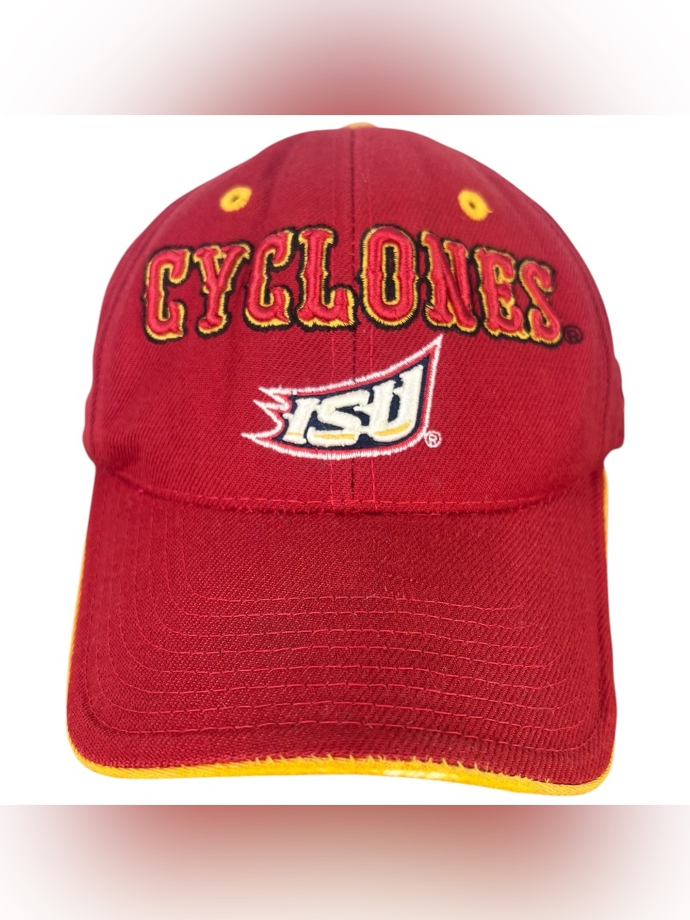 Colosseum ISU Iowa State Cyclones Adjustable Hook & Loop Hat OSFA